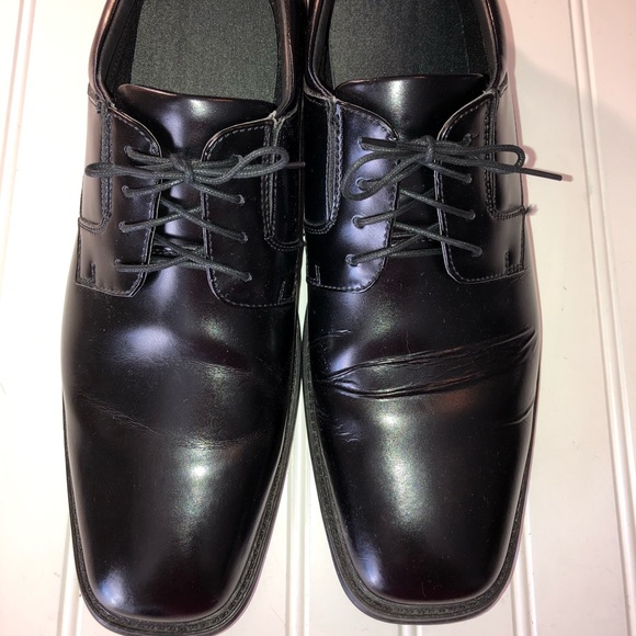 unnamed Other - mens size 10 medium black leather Oxford shoes